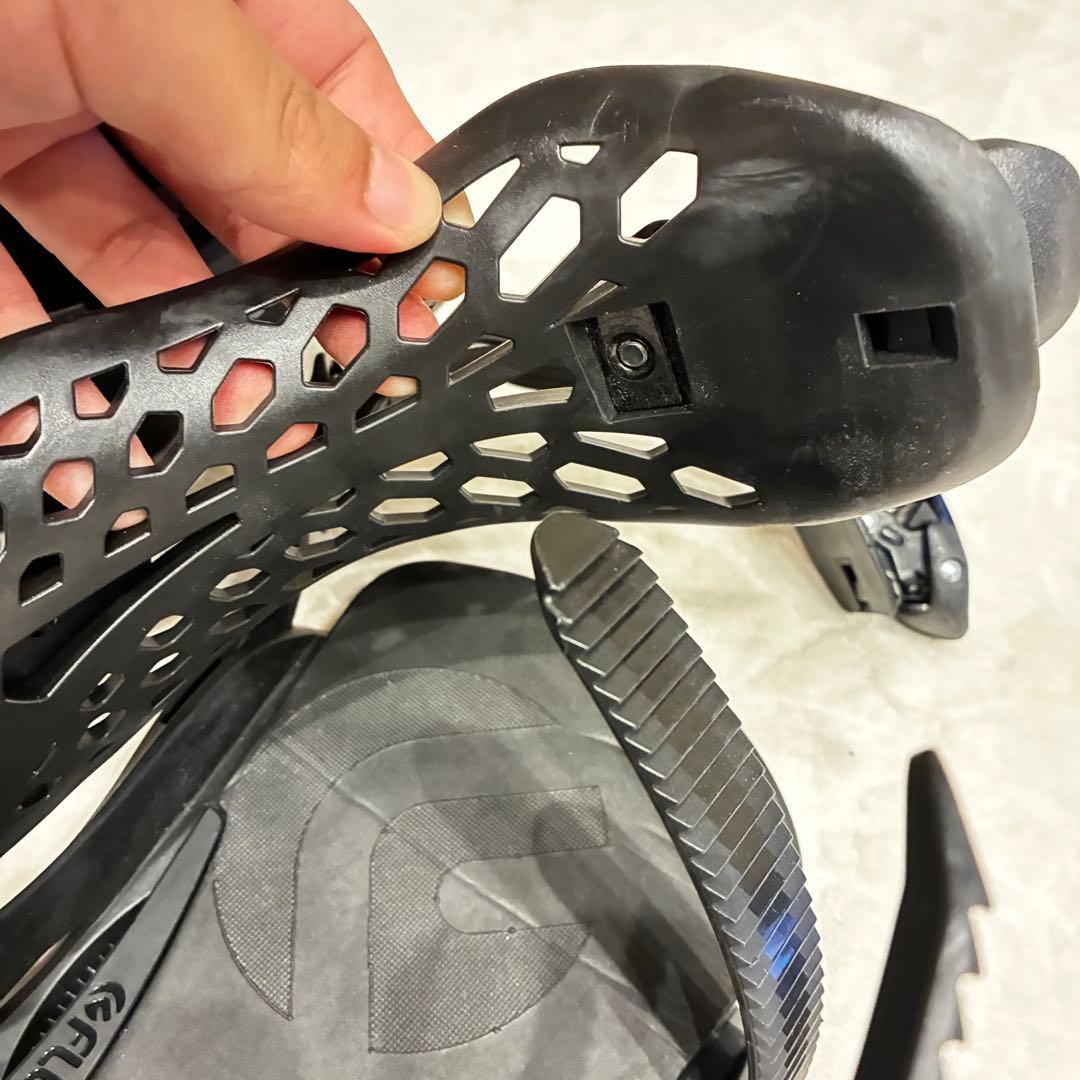 FLUX EM ブラック スノーボード ビンディング Mサイズ