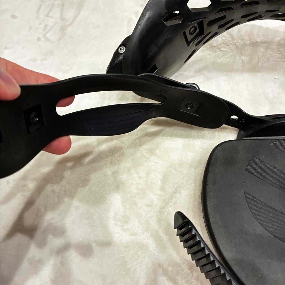 FLUX EM ブラック スノーボード ビンディング Mサイズ