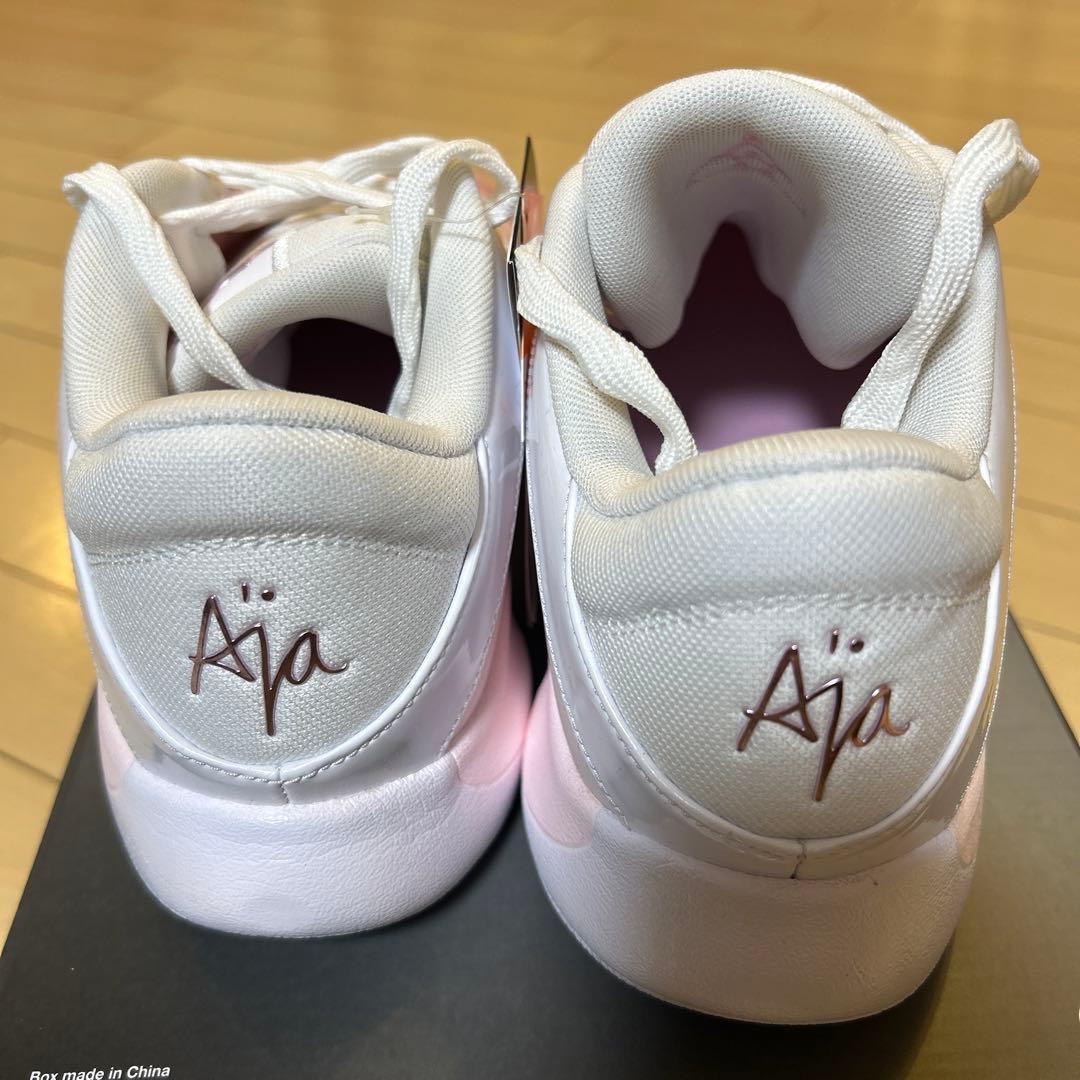 Nike A One バスケットボールシューズ ピンク/ホワイト