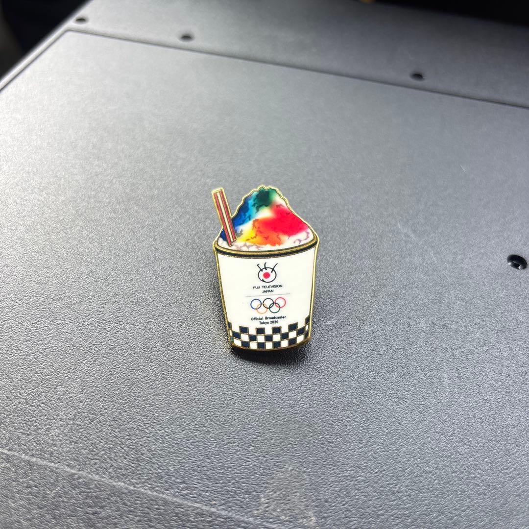 TOKYO 2020 かき氷 ピンバッジ　東京2020オリンピック ピンバッヂ