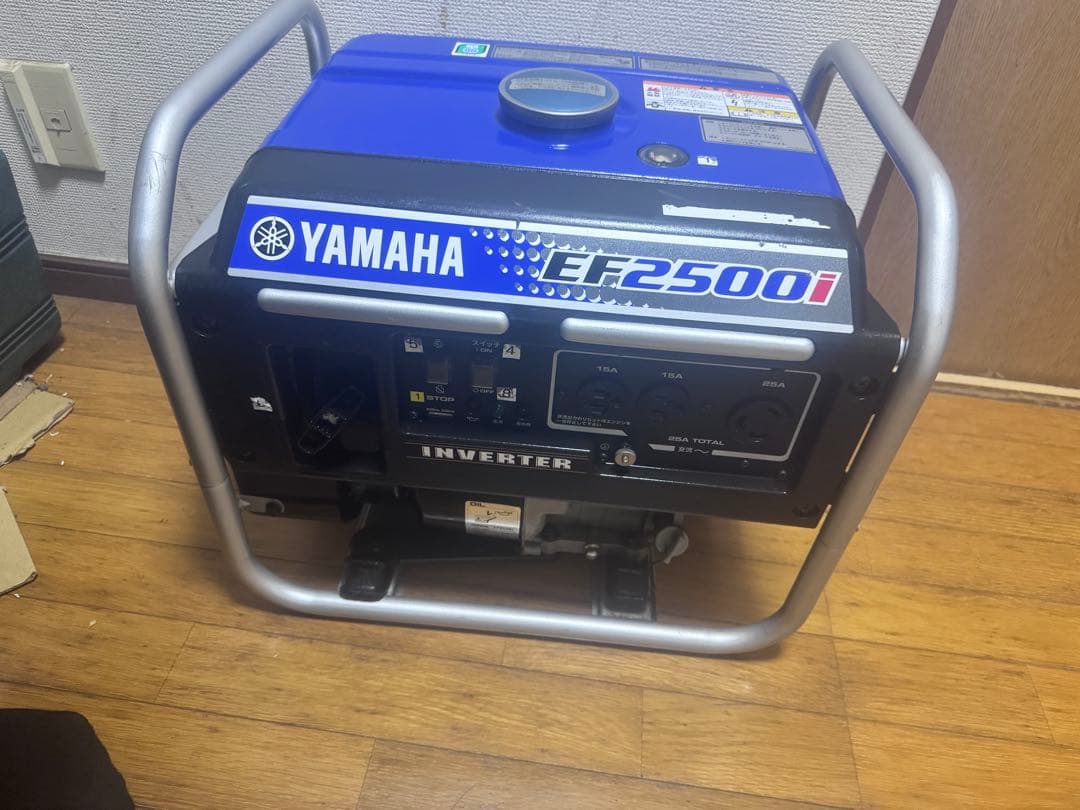 4時間のみ☆★美品 使用少☆ヤマハ インバーター発電機 EF2500i