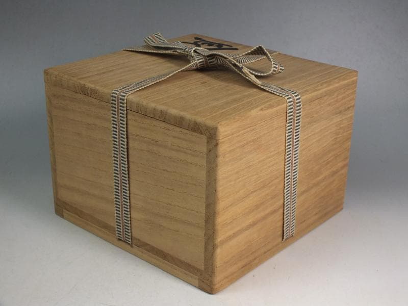 ☆ 上田恒次 作 練上鶉文 茶碗 共箱 上手です!! B3