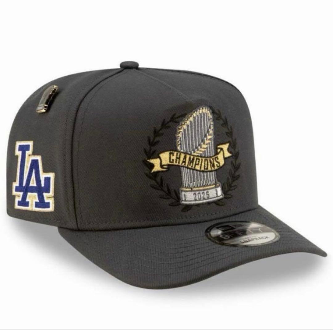 ドジャース　2025 ワールドシリーズ　優勝キャップ パレード　9FIFTY