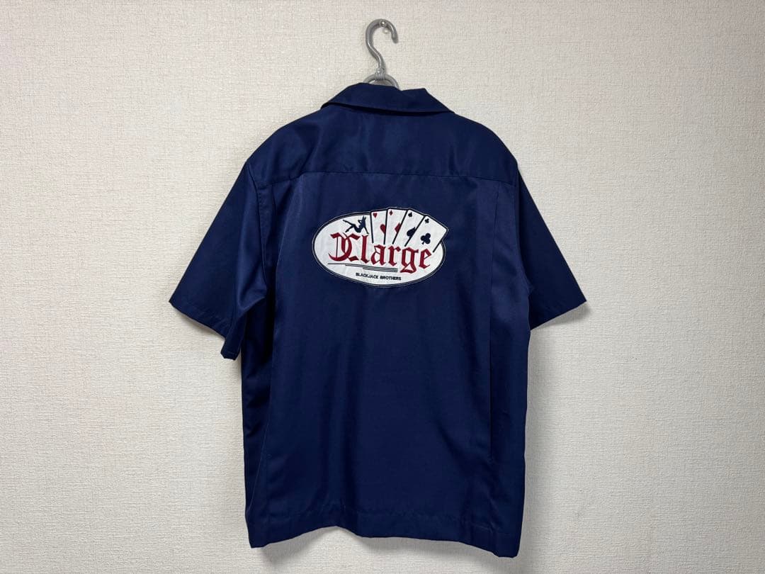 値下げ中‼︎XLARGE ネイビー ボウリングシャツ XL