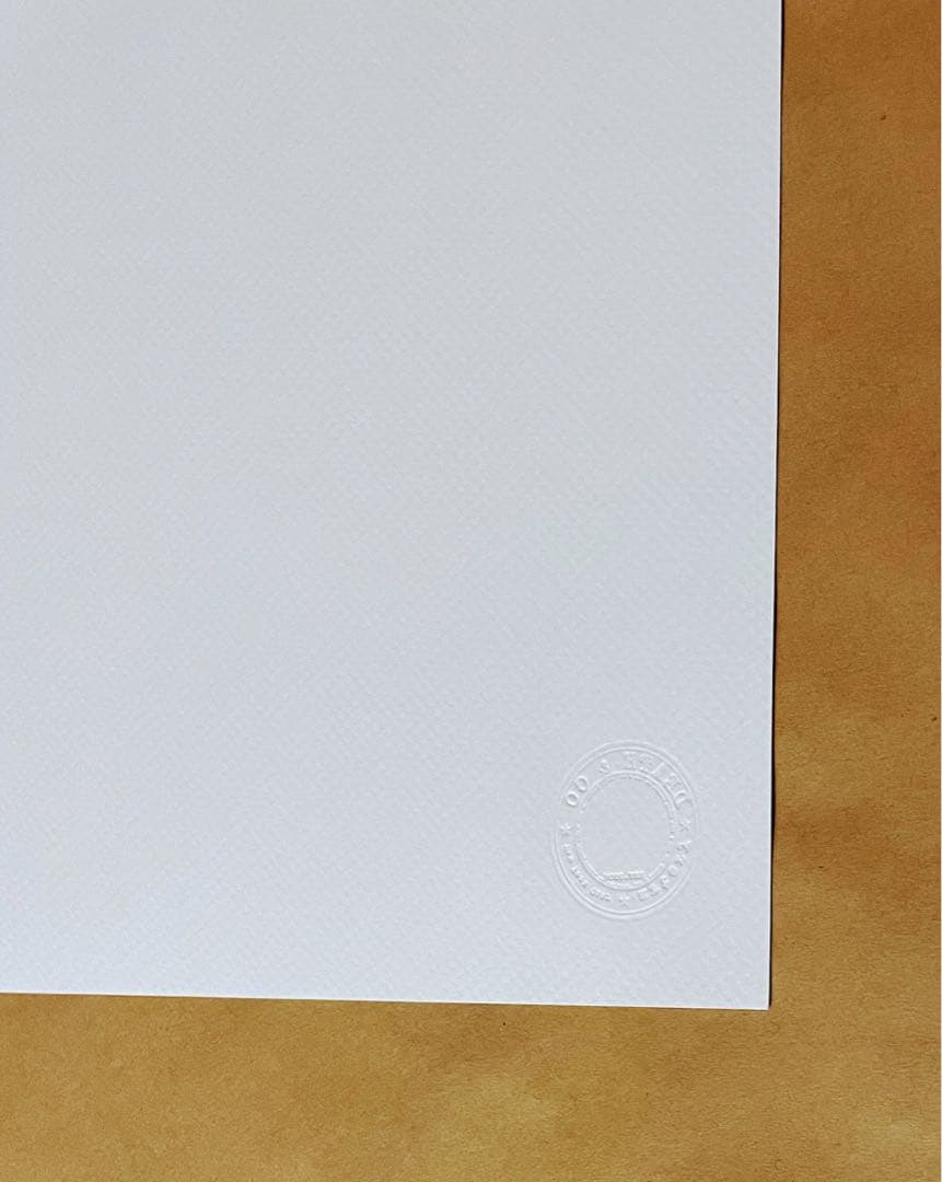 DEATH NYC/現代アートポスター/奈良美智/限定100枚/目を閉じて左/