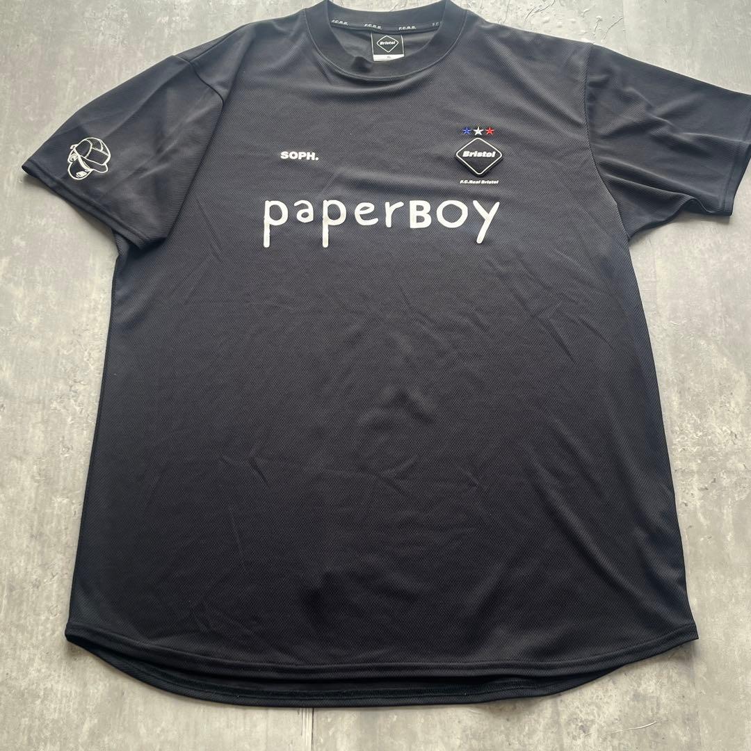F.C.R.B. × PAPERBOY×BEAMS T-shirt ゲームシャツ