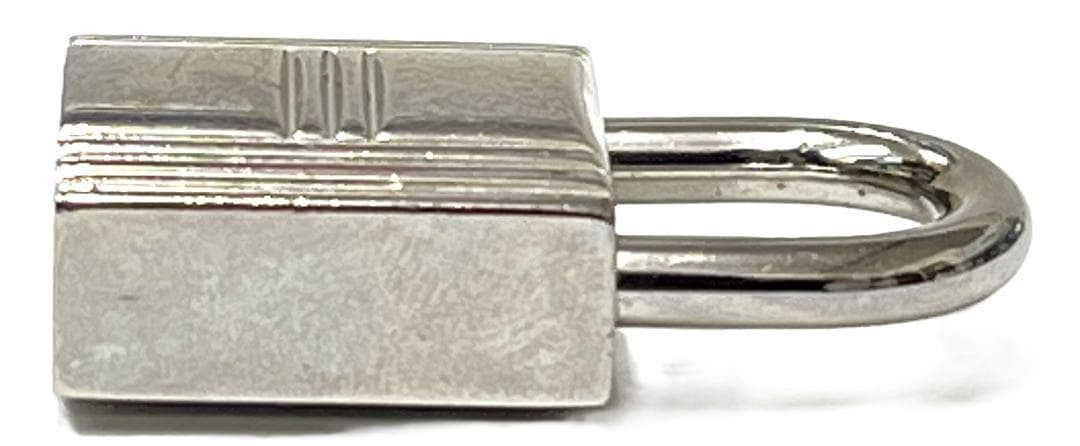 エルメス カデナ＆キー パドロック No.101 シルバー 中古品(41075)