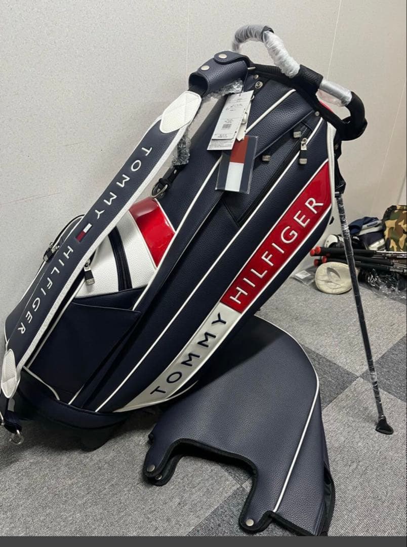 新品★トミーヒルフィガー★スタンドキャディバッグ★未使用★タグ付★47,300円