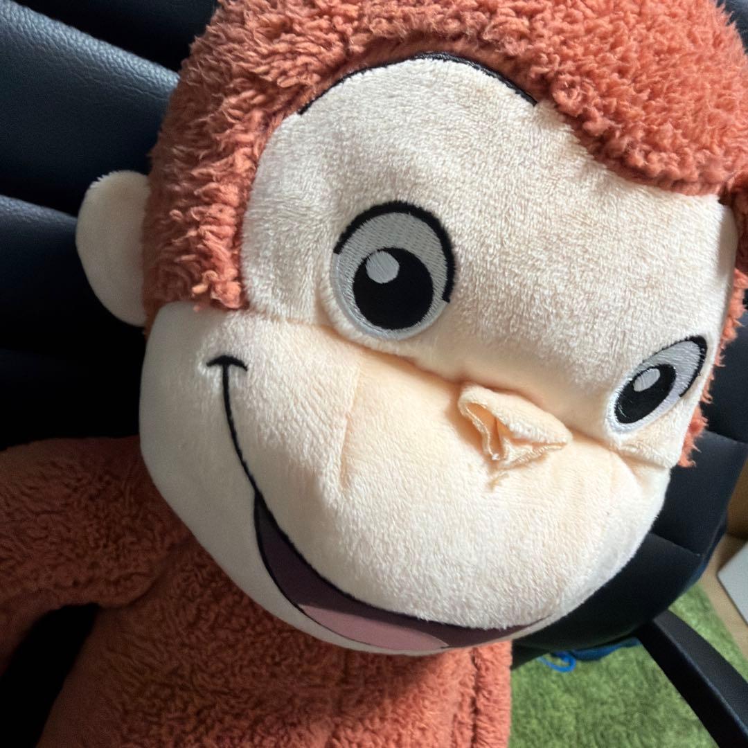 おさるのジョージ ぬいぐるみ 約40cm