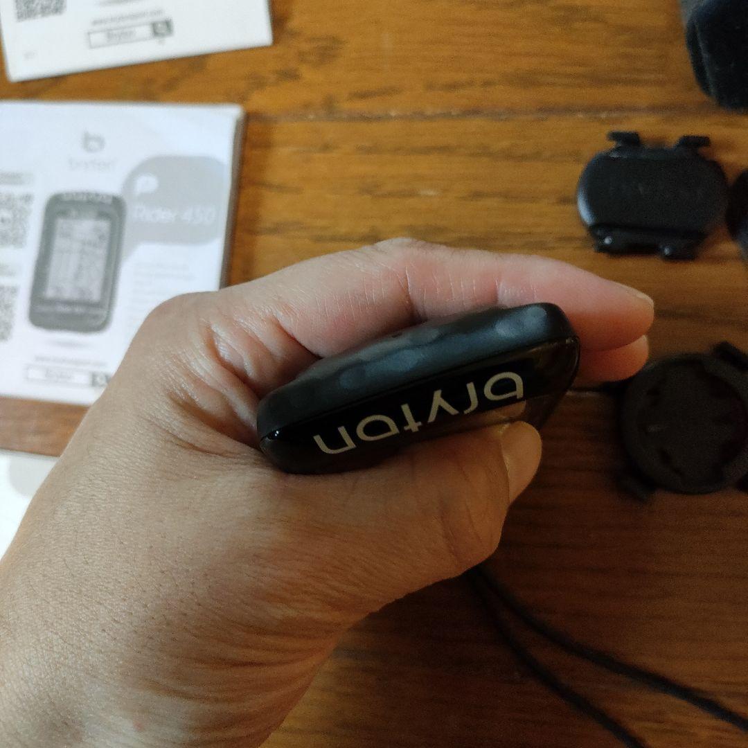 Bryton Rider 450 サイコン 本体トリプルセンサーセット