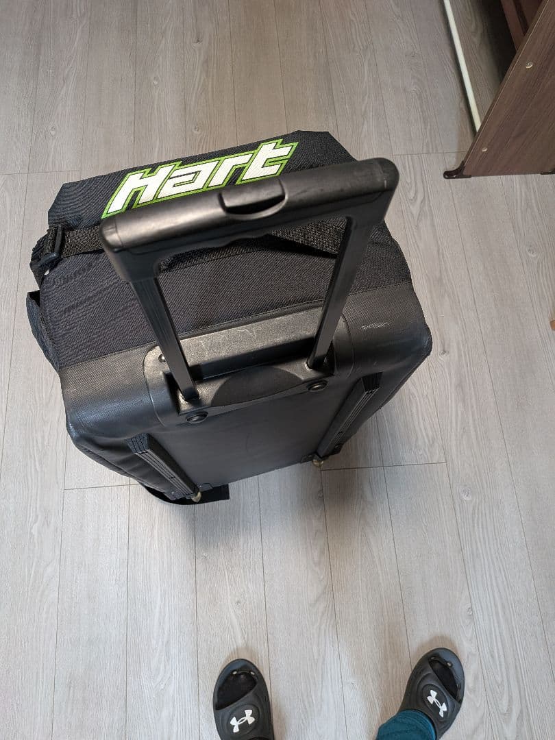 Hart スキー用ダッフルバッグ ブラック