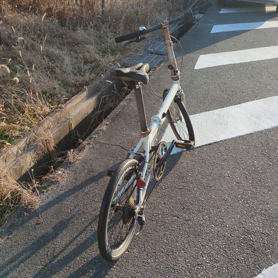 未整備 DAHON ダホン 折りたたみ自転車 ホワイト