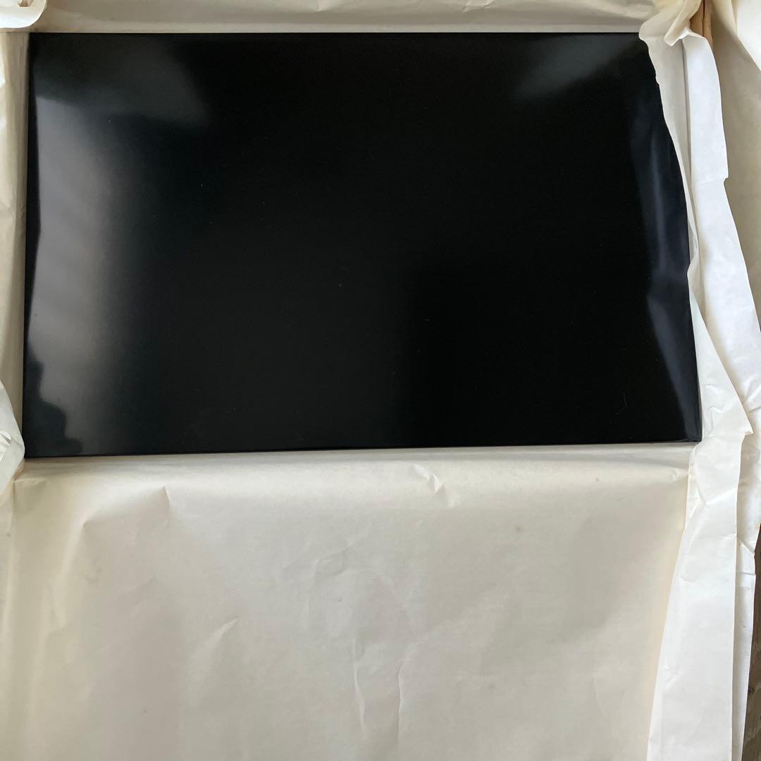 未使用　茶道具　真塗り　板　3種