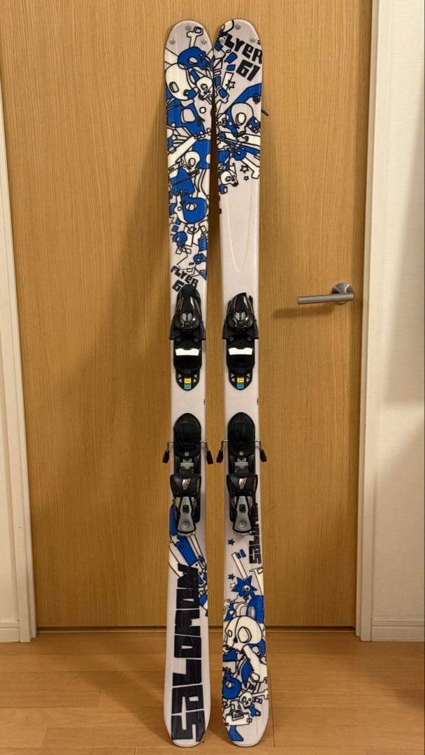 スキー Salomon flyer 61 + salomon 609