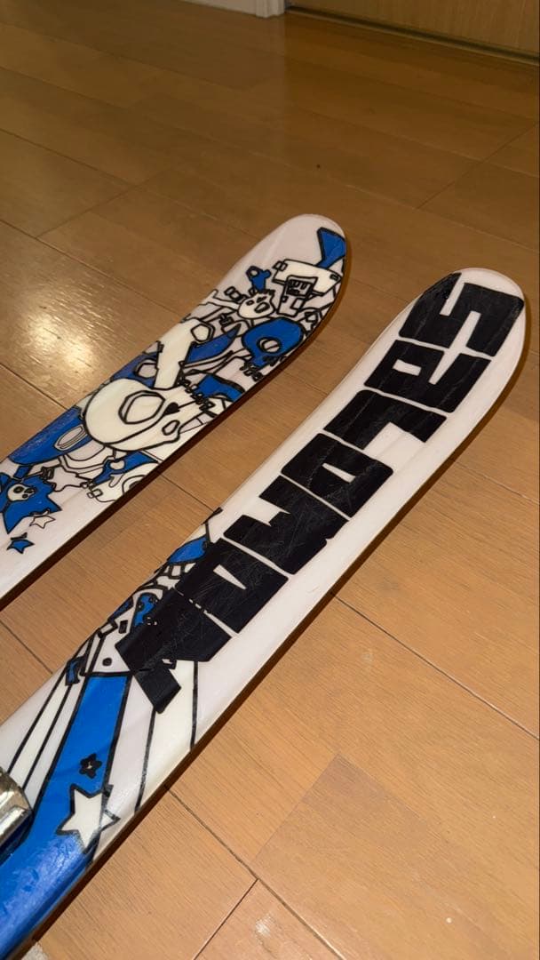 スキー Salomon flyer 61 + salomon 609