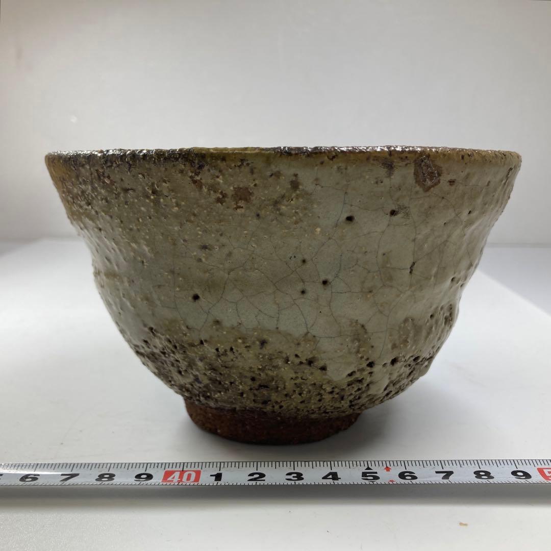 古唐津　江戸初期　茶碗　タトサ　口径14.5cm 高さ8.7cm