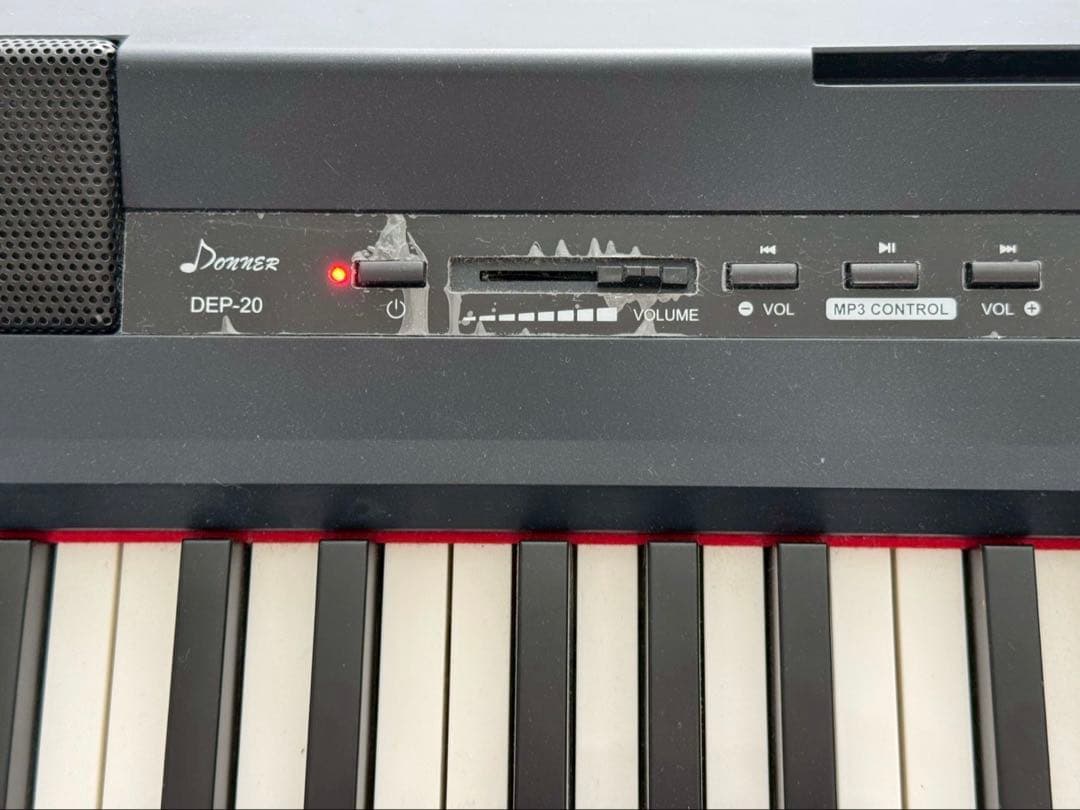 Donner 電子ピアノ 88鍵盤｜スタンド・椅子・ペダル付き｜動作良好 美品