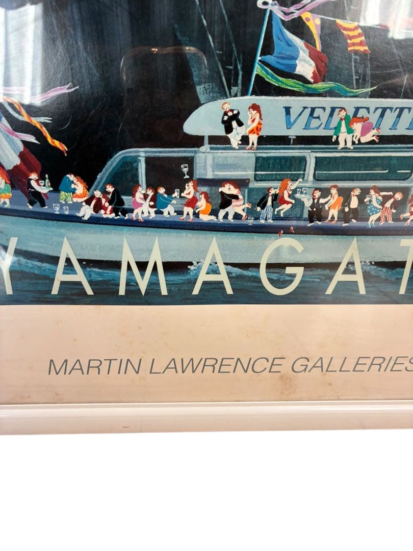 ヒロ・ヤマガタ 直筆サイン入 額装ポスター YAMAGATA