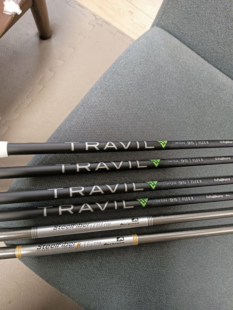 G430 パワースペック8番〜54度 TRAVIL95 オレンジ 6本