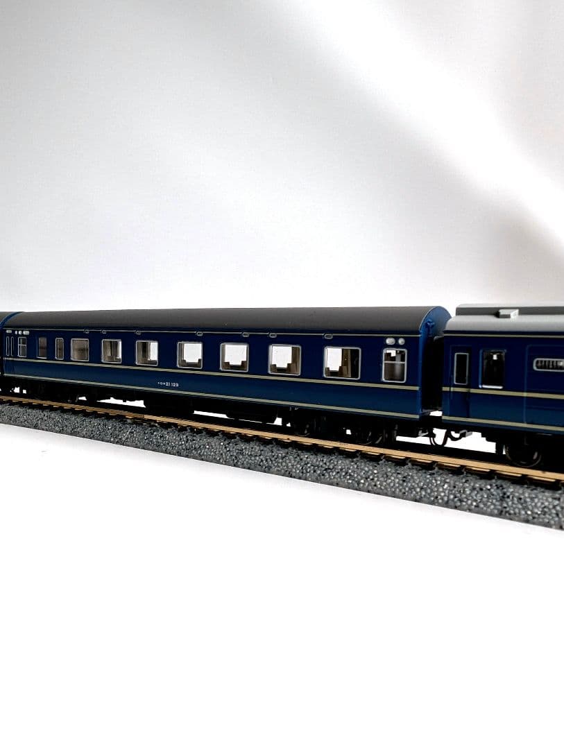 KATO　20系　寝台客車　7両基本セット　10-366 ブルートレイン