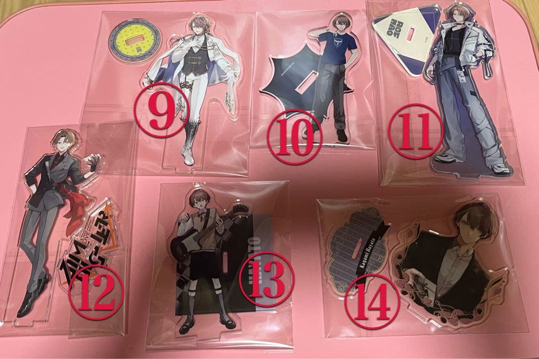 にじさんじ 加賀美ハヤト アクリルスタンド27点