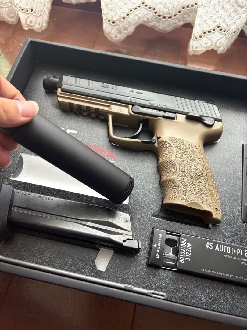 じ*ん様 東京マルイ HK45 タクティカル ガスブローバック