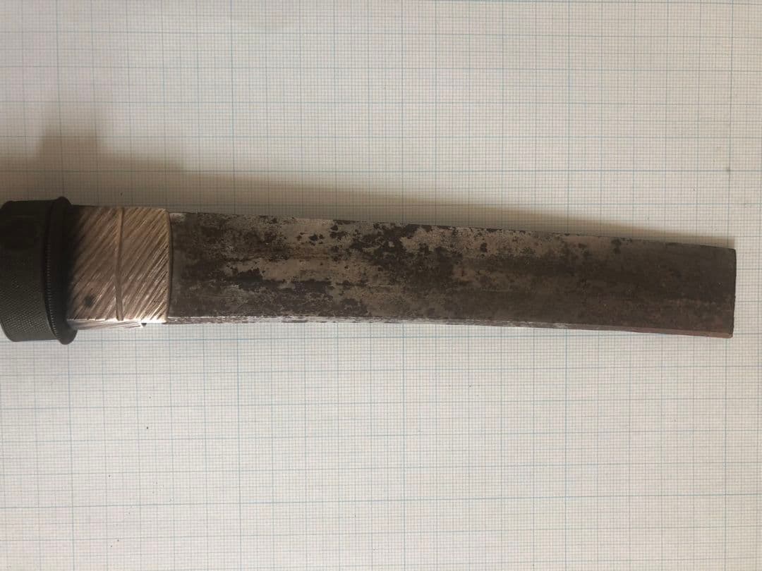 ナタ　ジャンク　脇差し　刀　アウトドア　キャンプ　ガーデニング　骨董品　護身用