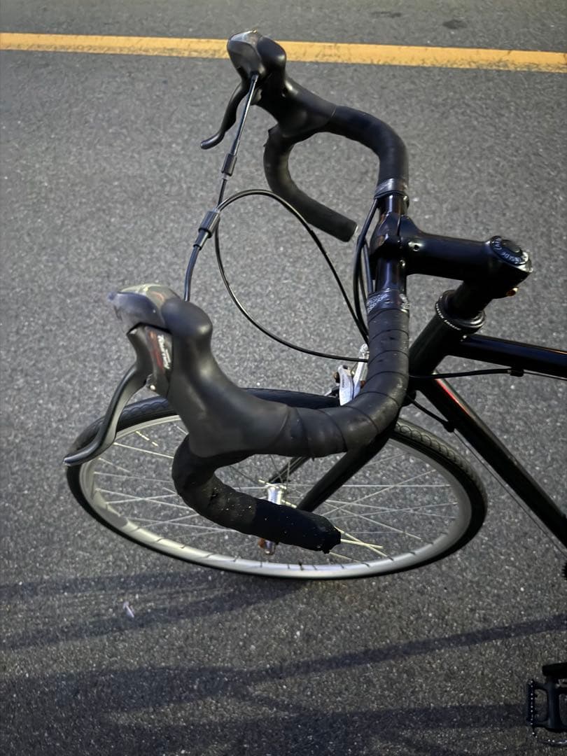 155 自転車 大阪市 【引取り限定】 28インチ 変速付 美品 ロードバイク