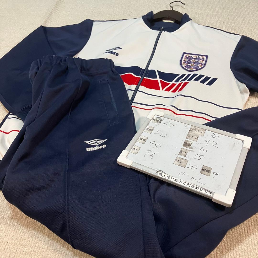 【最レア】イングランド代表セットアップ　ジャージ　UMBROベッカム　在原みゆ紀
