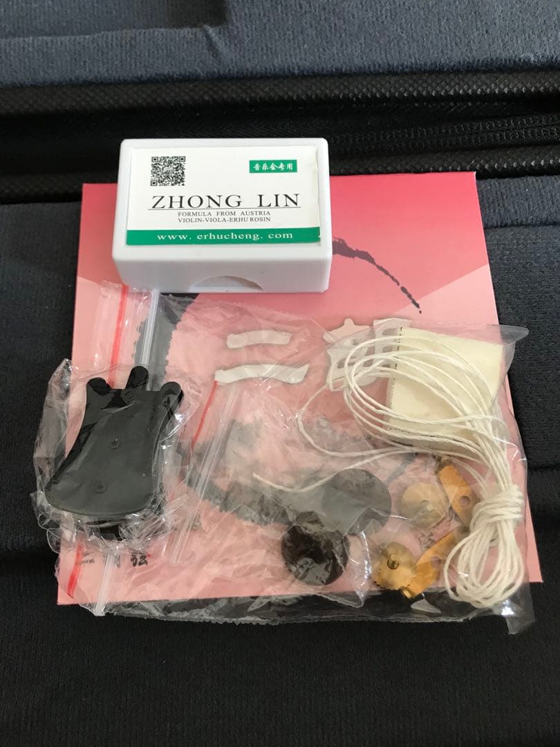 二胡　最上級黒檀　古月琴坊　萬其興　美品