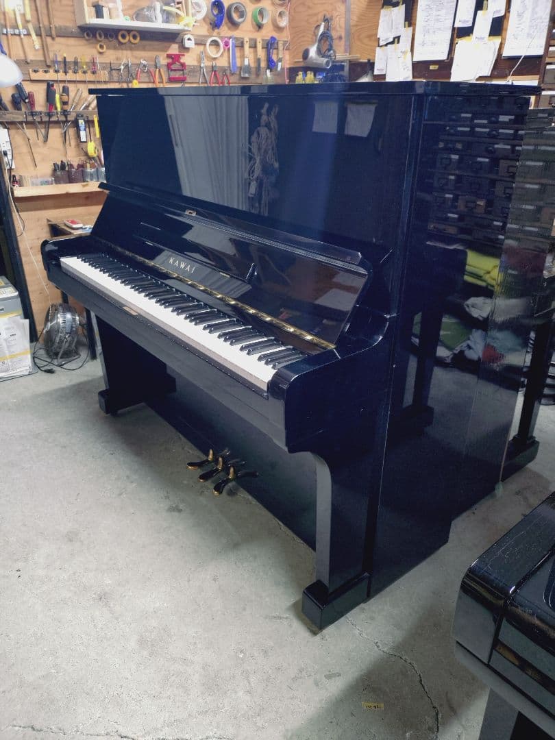 KAWAI KU3 アップライトピアノ 黒