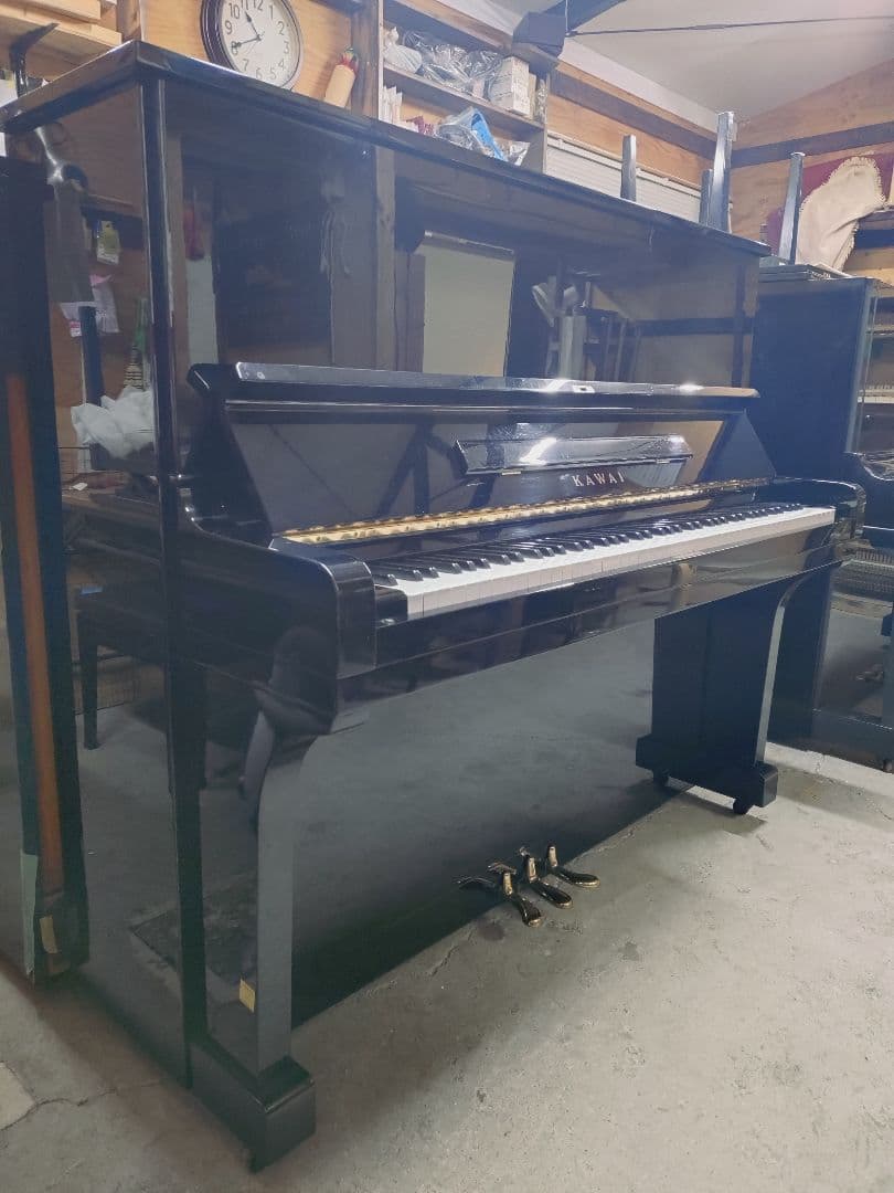 KAWAI KU3 アップライトピアノ 黒