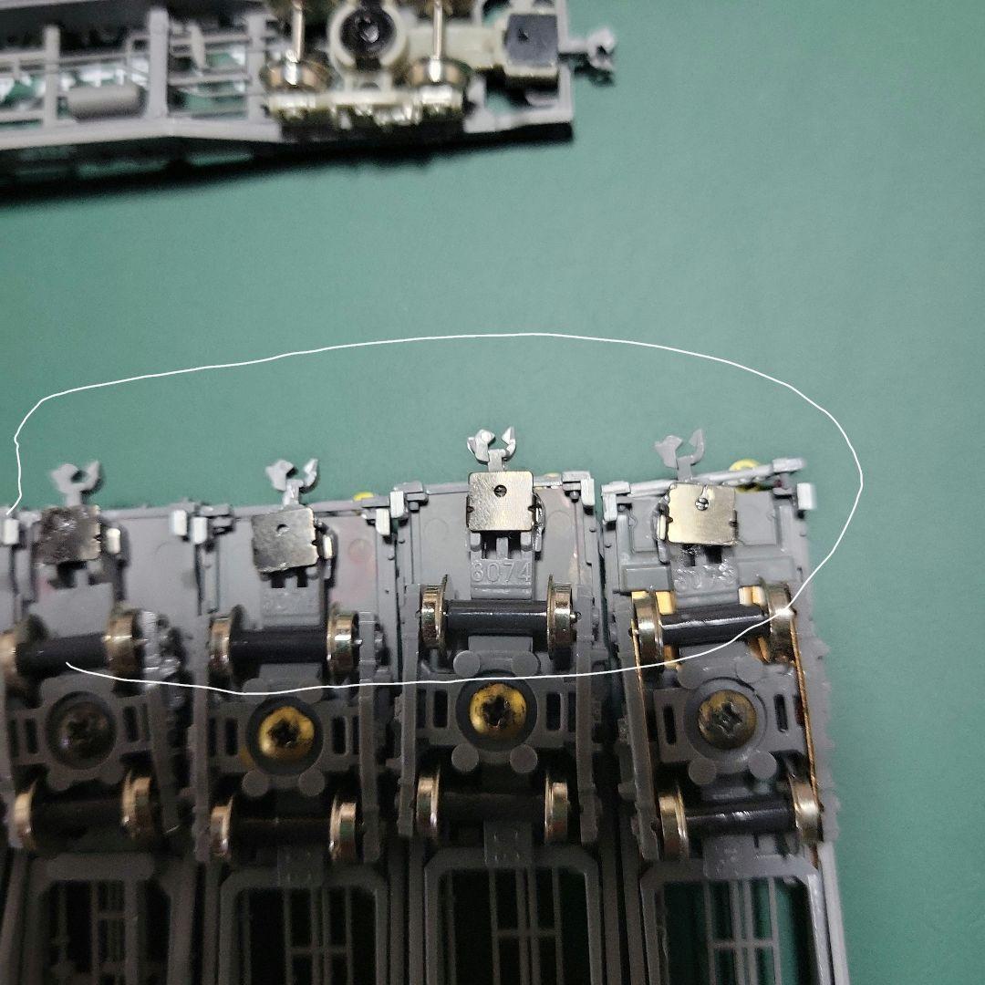 鉄道模型 コキ106+ 107 台車のみ 13両ジャンク扱い 現状販売中古