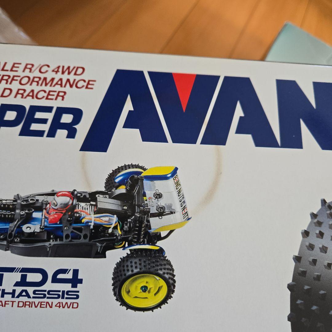 タミヤ1/10電動RC4WDレーシングバギー　スーパーアバンテ（TD4シャーシ）