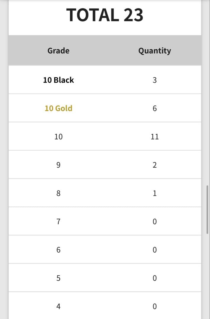 プクリン AR [M2 091/080] gemix 10Black PSA10