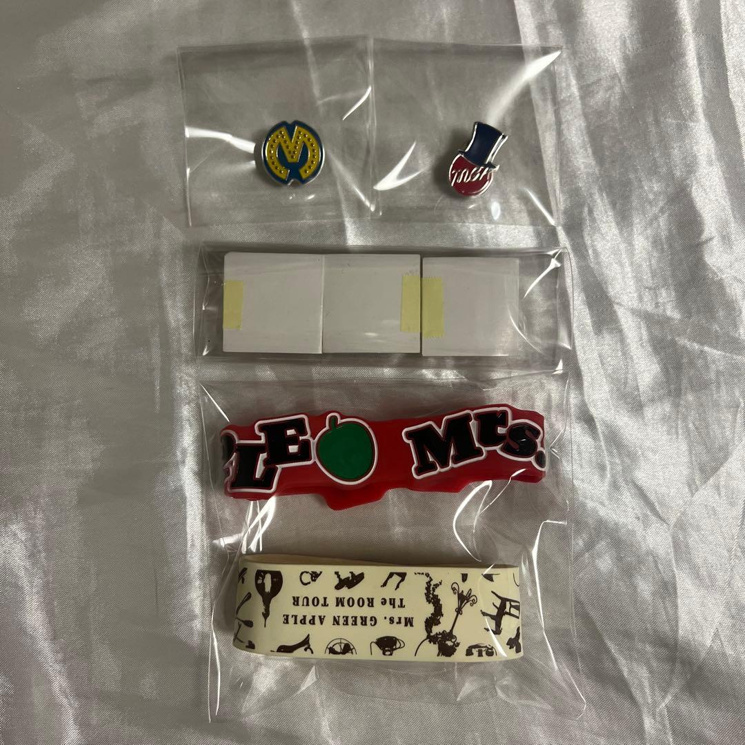 Mrs.GREEN APPLE まとめ売り　ピンバッチ、ラバーバンド、タオル