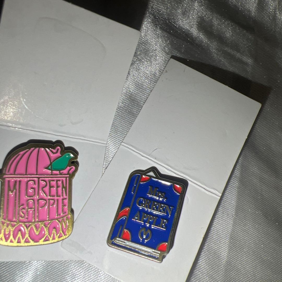 Mrs.GREEN APPLE まとめ売り　ピンバッチ、ラバーバンド、タオル
