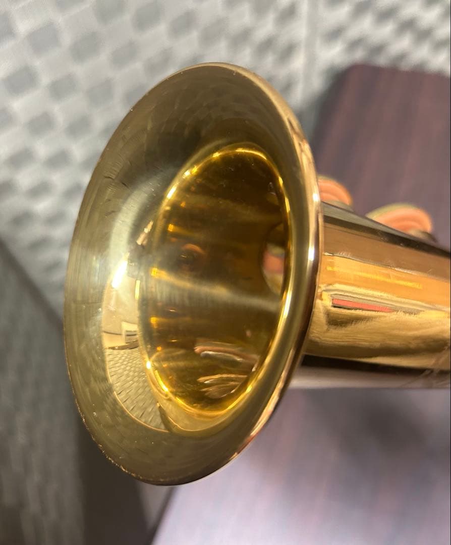 【動作未確認品】ソプラノサックス ゴールド