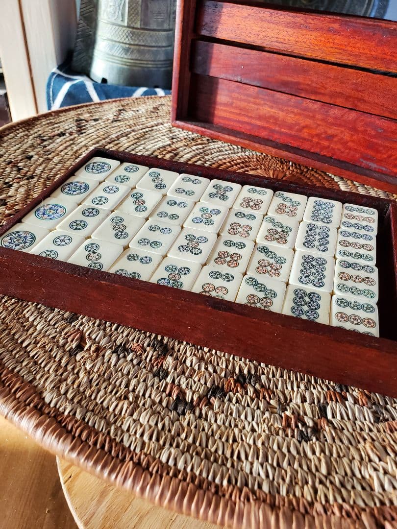 アンティーク麻雀牌 銘：無 骨牌