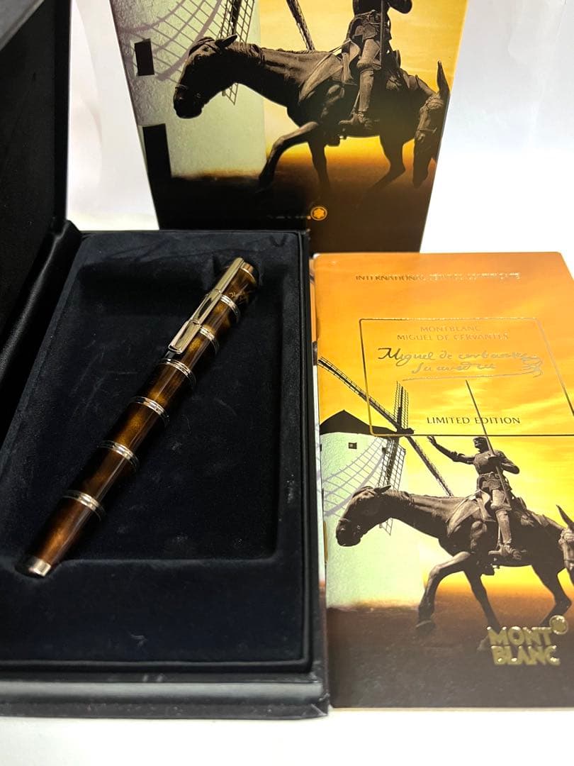 MONTBLANC モンブラン 限定品 万年筆 作家 ミゲル・デ・セルバンテス