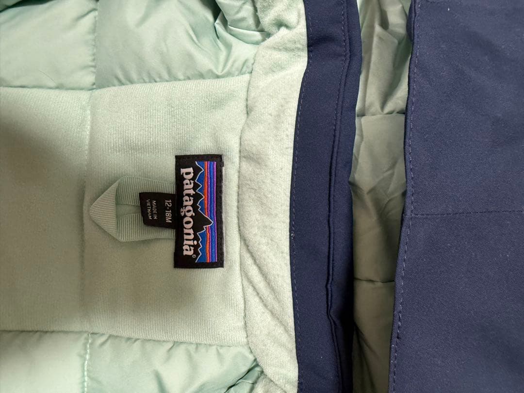 Patagonia 子ども用スキーウェア 12M