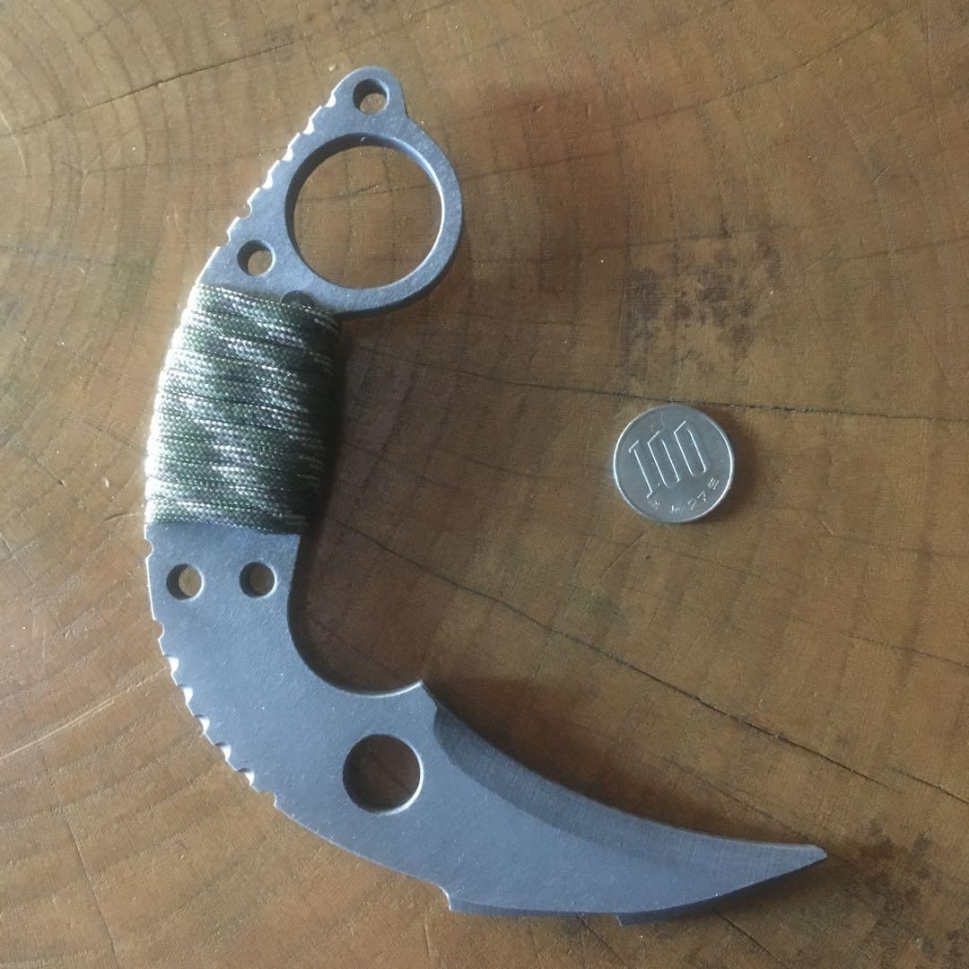 No 160 カスタム トレーニングナイフ　刃無し