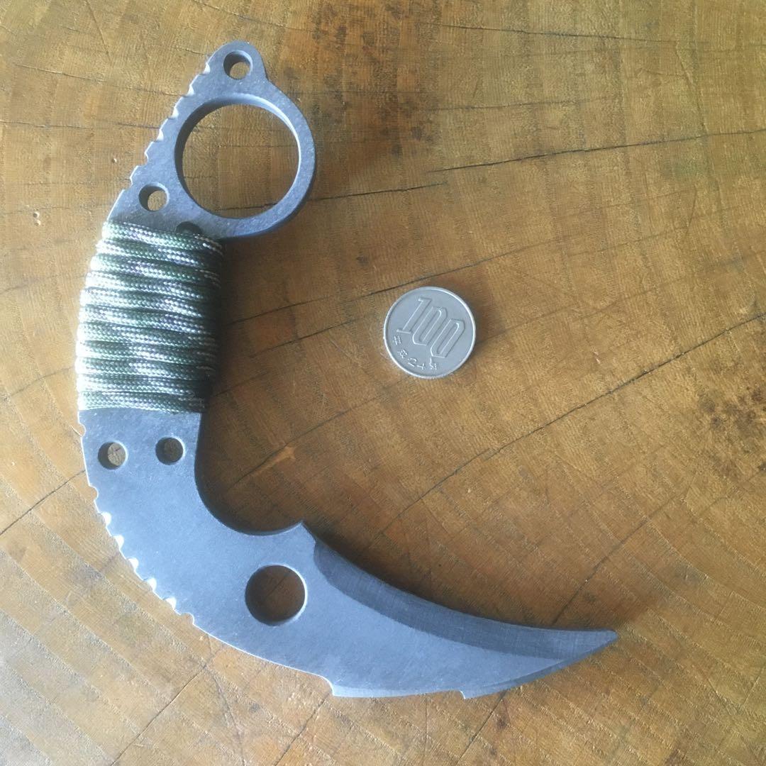 No 160 カスタム トレーニングナイフ　刃無し