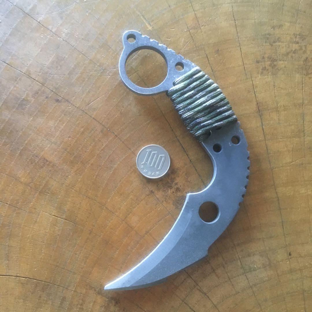 No 160 カスタム トレーニングナイフ　刃無し