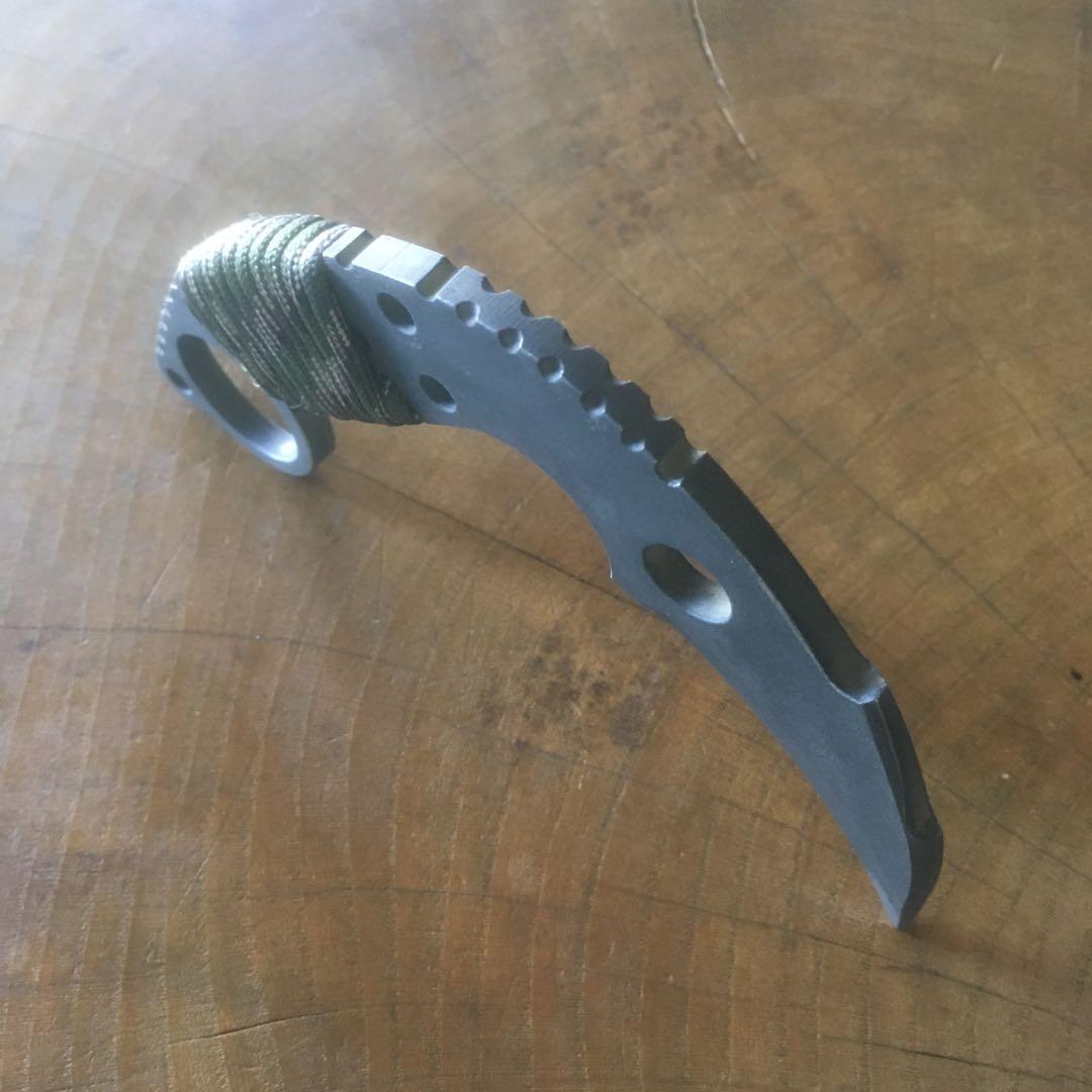 No 160 カスタム トレーニングナイフ　刃無し