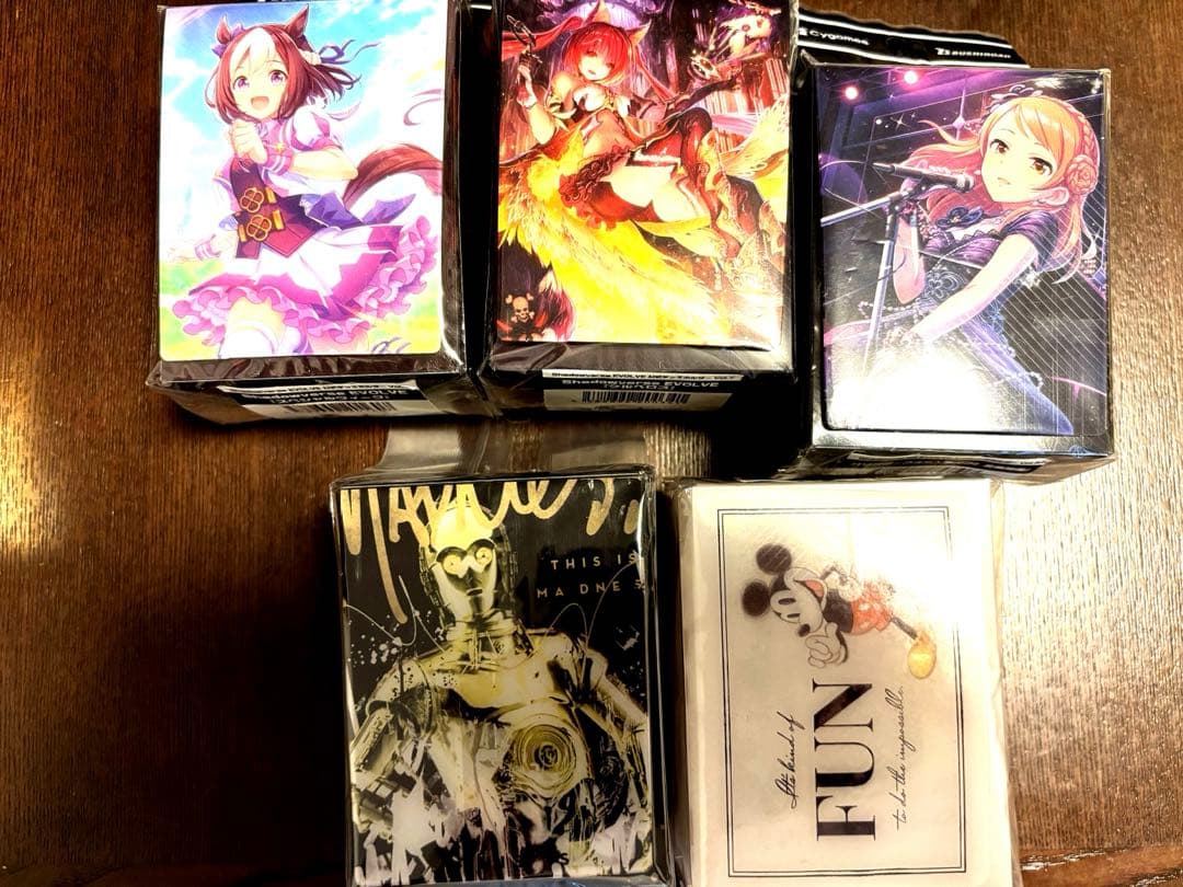 【大量】キャラクタースリーブ まとめ売り270個セット＋おまけ