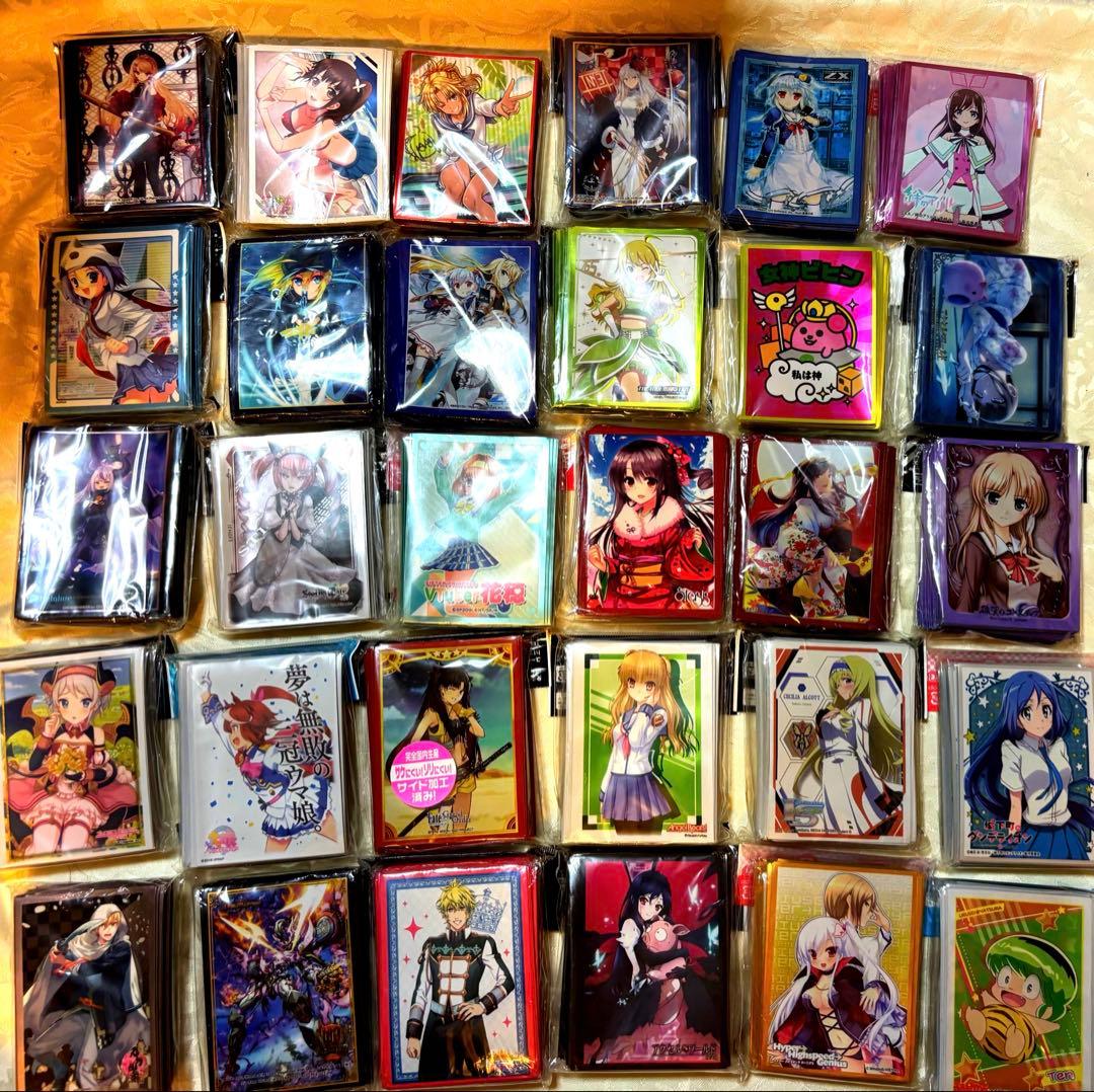【大量】キャラクタースリーブ まとめ売り270個セット＋おまけ