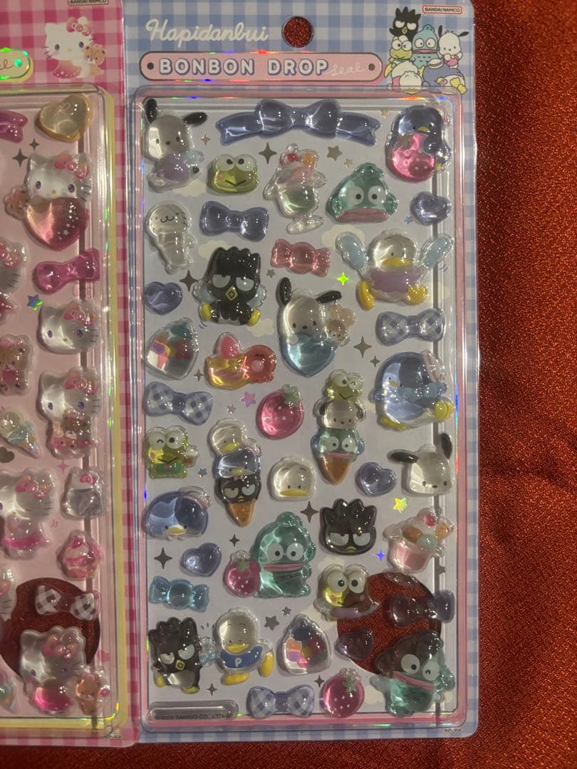 ボンボンドロップシール クーリア　6種セット サンリオ　キティ 国内正規品