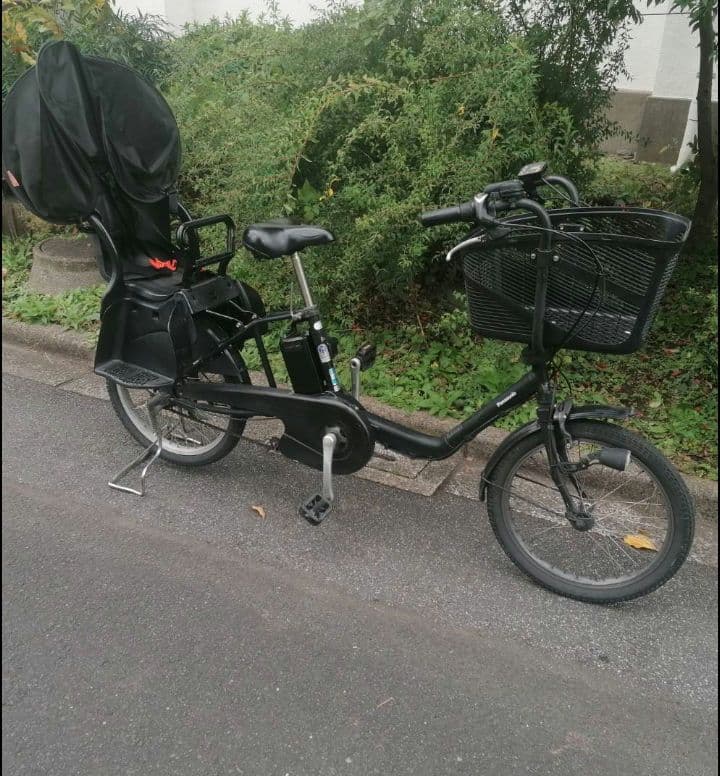 【引取り限定】Panasonicパナソニック電動ママチャリ子供乗せ12ah