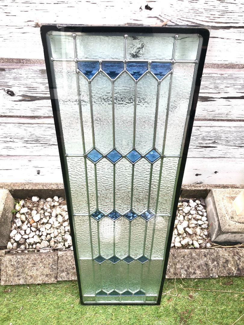 三重構造 大型 ステンドグラスパネル 高性能 住宅 玄関 リフォーム用 DIY